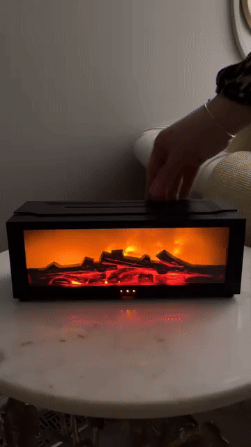 Flame Fireplace Aroma Diffuser