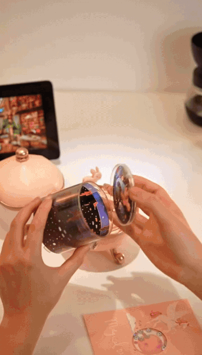 Bunny's Carousel Night Projection Lamp