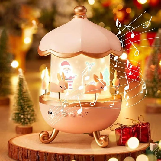 Bunny's Carousel Night Projection Lamp